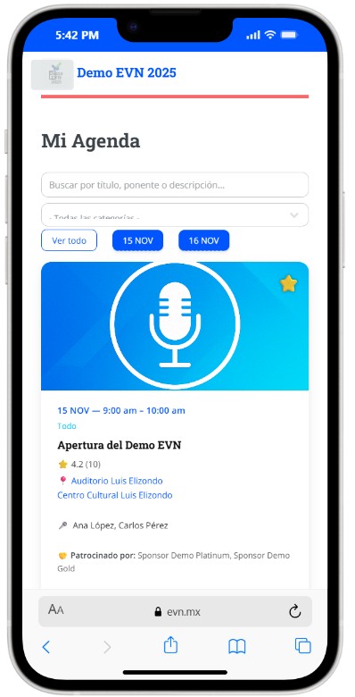 Agenda personalizada